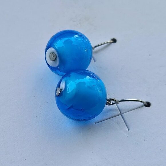 Women Earrings Blue Tone Fashion Jewelry Earrrings - Picture 3 of 10